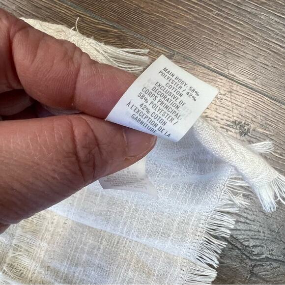 Aerie ivory swim cover SZ XS/SM - Picture 4 of 5